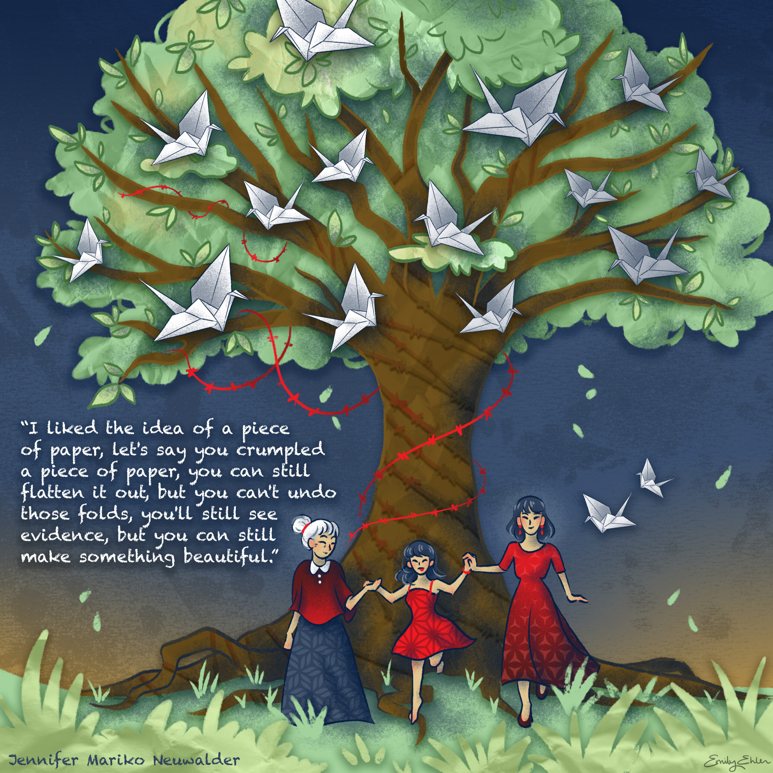 Please read the text below this image, which describes this graphic narrative illustration with more detail than Alternative Text allows.